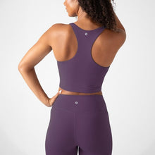 Load image into Gallery viewer, YITTY Active Women's UltraLuxe Built-in Bra Tank Top, Athleisure, 4-Way-Stretch, Purple Mystique