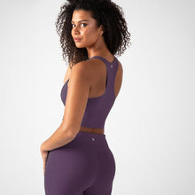 Load image into Gallery viewer, YITTY Active Women's UltraLuxe Built-in Bra Tank Top, Athleisure, 4-Way-Stretch, Purple Mystique