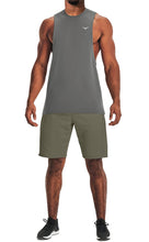 Load image into Gallery viewer, Project Titan Men's Workout Drop Arm Tank Top Cut Off Sleeveless Gym Shirt