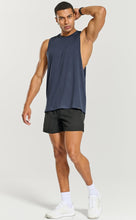 Load image into Gallery viewer, Project Titan Men's Workout Drop Arm Tank Top Cut Off Sleeveless Gym Shirts