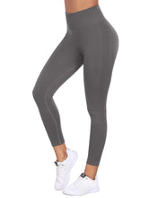 Load image into Gallery viewer, NORMOV Seamless Workout Butt Lifting Leggings - Booty Scrunch Gym Leggings for Women(Dark Grey,S)