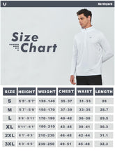 Load image into Gallery viewer, NORTHYARD Men's Running Shirt Long Sleeve Quarter Zip Pullover Moisture Wicking Quick Dry Athletic Workout Shirts WHITE