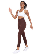 Load image into Gallery viewer, NORMOV Seamless Workout Butt Lifting Leggings - Booty Scrunch Gym Leggings for Women(Coffee,S)