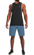 Load image into Gallery viewer, Project Titan Men's Workout Drop Arm Tank Top Cut Off Sleeveless Gym Shirt