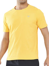 Load image into Gallery viewer, NORTHYARD Men's Workout Gym Shirts Quick Dry T-Shirts Running Athletic Short Sleeve Shirt for Men Orange