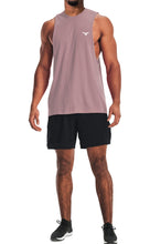 Load image into Gallery viewer, Project Titan Men's Workout Drop Arm Tank Top Cut Off Sleeveless Gym Shirt