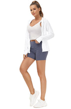 Load image into Gallery viewer, Women’s Longline Sports Bra Wirefree Padded Medium Support Yoga Bras Gym Running Workout Tank Tops (Light Grey)