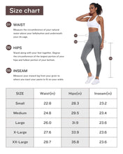 Load image into Gallery viewer, NORMOV Seamless Workout Butt Lifting Leggings - Booty Scrunch Gym Leggings for Women(AB Grey,S)