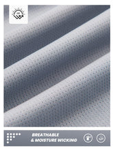 Load image into Gallery viewer, NORTHYARD Men's Running Shirt Long Sleeve Quarter Zip Pullover Moisture Wicking Quick Dry Athletic Workout Shirts LIGHTGRET