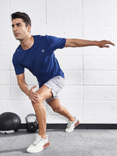 Load image into Gallery viewer, NORTHYARD Men's Workout Gym Shirts Quick Dry T-Shirts Running Athletic Short Sleeve Shirt for Men Navy