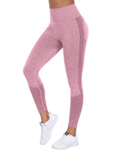 Load image into Gallery viewer, NORMOV Seamless Workout Butt Lifting Leggings - Booty Scrunch Gym Leggings for Women(AB Pink,S)