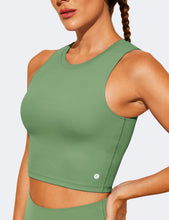 Load image into Gallery viewer, Natural Feelings Nudi Sports Bras for Women Removable Padded Yoga Tank Tops Sleeveless Fitness Workout Crop Tops