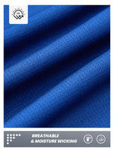 Load image into Gallery viewer, NORTHYARD Men's Running Shirt Long Sleeve Quarter Zip Pullover Moisture Wicking Quick Dry Athletic Workout Shirts Royal Blue