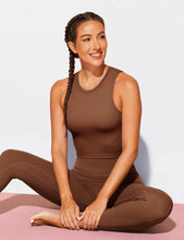 Load image into Gallery viewer, Natural Feelings Nudi Sports Bras for Women Removable Padded Yoga Tank Tops Sleeveless Fitness Workout Crop Tops