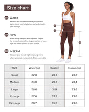 Load image into Gallery viewer, NORMOV Seamless Workout Butt Lifting Leggings - Booty Scrunch Gym Leggings for Women(Coffee,S)