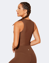 Load image into Gallery viewer, Natural Feelings Nudi Sports Bras for Women Removable Padded Yoga Tank Tops Sleeveless Fitness Workout Crop Tops