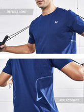 Load image into Gallery viewer, NORTHYARD Men's Workout Gym Shirts Quick Dry T-Shirts Running Athletic Short Sleeve Shirt for Men Navy