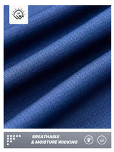 Load image into Gallery viewer, NORTHYARD Men's Running Shirt Long Sleeve Quarter Zip Pullover Moisture Wicking Quick Dry Athletic Workout Shirts Darkblue