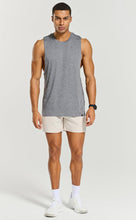 Load image into Gallery viewer, Project Titan Men's Workout Drop Arm Tank Top Cut Off Sleeveless Gym Shirts