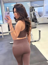 Load image into Gallery viewer, Women’s Yoga Outfits 2 piece Set Workout Tracksuits Sports Bra High Waist Legging Active Wear Athletic Clothing Set