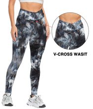 Load image into Gallery viewer, Natural Feelings Buttercloud Cross Waist Leggings for Women High Waist Cross Leggings Yoga Workout PantsTight