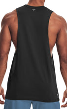 Load image into Gallery viewer, Project Titan Men's Workout Drop Arm Tank Top Cut Off Sleeveless Gym Shirt