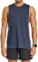 Load image into Gallery viewer, Project Titan Men's Workout Drop Arm Tank Top Cut Off Sleeveless Gym Shirts