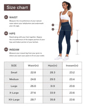 Load image into Gallery viewer, NORMOV Seamless Workout Butt Lifting Leggings - Booty Scrunch Gym Leggings for Women(Navy,L)