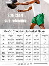 Load image into Gallery viewer, NORTHYARD Men's 10" Athletic Basketball Shorts Workout Gym Quick Dry Shorts Lightweight Mesh Training Shorts for Men Exercise Green