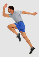 Load image into Gallery viewer, G Gradual Men's Running Shorts with Zipper Pockets Quick Dry Gym Athletic Workout 5" Shorts for Men (Blue)