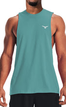 Load image into Gallery viewer, Project Titan Men's Workout Drop Arm Tank Top Cut Off Sleeveless Gym Shirt