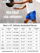 Load image into Gallery viewer, NORTHYARD Men's 10" Athletic Basketball Shorts Workout Gym Quick Dry Shorts Lightweight Mesh Training Shorts for Men Exercise RoyalBlue