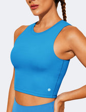 Load image into Gallery viewer, Natural Feelings Nudi Sports Bras for Women Removable Padded Yoga Tank Tops Sleeveless Fitness Workout Crop Tops