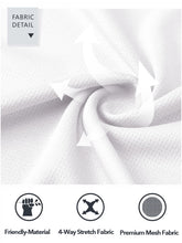 Load image into Gallery viewer, NORTHYARD Men's 10" Athletic Basketball Shorts Workout Gym Quick Dry Shorts Lightweight Mesh Training Shorts for Men Exercise White