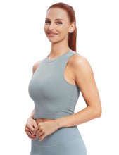 Load image into Gallery viewer, Natural Feelings Nudi Sports Bras for Women Removable Padded Yoga Tank Tops Sleeveless Fitness Workout Crop Tops