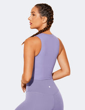 Load image into Gallery viewer, Natural Feelings Nudi Sports Bras for Women Removable Padded Yoga Tank Tops Sleeveless Fitness Workout Crop Tops