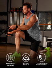 Load image into Gallery viewer, MAGCOMSEN Gym Tank Top Men T Shirts for Men Workout Shirts Sleeveless Athletic Shirts for Men Gym Tank Top Summer Tank Top Tee Dark Grey