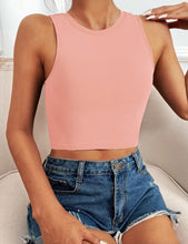 Load image into Gallery viewer, Natural Feelings Nudi Sports Bras for Women Removable Padded Yoga Tank Tops Sleeveless Fitness Workout Crop Tops