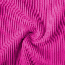 Load image into Gallery viewer, RXRXCOCO Ribbed Workout Sets for Women 2 Piece Backless Strappy Sports Bra Seamless Leggings Matching Set Yoga Outfits Pink