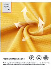 Load image into Gallery viewer, NORTHYARD Men's 10" Athletic Basketball Shorts Workout Gym Quick Dry Shorts Lightweight Mesh Training Shorts for Men Exercise Gold