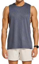 Load image into Gallery viewer, Project Titan Men's Workout Drop Arm Tank Top Cut Off Sleeveless Gym Shirts