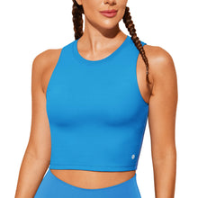Load image into Gallery viewer, Natural Feelings Nudi Sports Bras for Women Removable Padded Yoga Tank Tops Sleeveless Fitness Workout Crop Tops