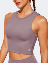 Load image into Gallery viewer, Natural Feelings Nudi Sports Bras for Women Removable Padded Yoga Tank Tops Sleeveless Fitness Workout Crop Tops