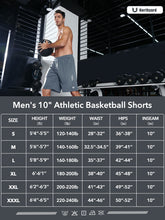 Load image into Gallery viewer, NORTHYARD Men's 10" Athletic Basketball Shorts Workout Gym Quick Dry Shorts Lightweight Mesh Training Shorts for Men Exercise