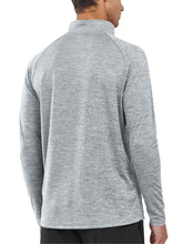 Load image into Gallery viewer, NORTHYARD Men's Running Shirt Long Sleeve Quarter Zip Pullover Moisture Wicking Quick Dry Athletic Workout Shirts Lightheather