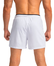 Load image into Gallery viewer, G Gradual Men's Running Shorts with Zipper Pockets Quick Dry Gym Athletic Workout 5" Shorts for Men (White)