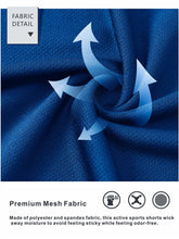 Load image into Gallery viewer, NORTHYARD Men's 10" Athletic Basketball Shorts Workout Gym Quick Dry Shorts Lightweight Mesh Training Shorts for Men Exercise RoyalBlue