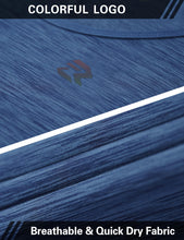 Load image into Gallery viewer, EZRUN Men's Tank Tops Quick Dry Workout Muscle Sleeveless Shirts Summer Gym Athletic Shirt for Swim Beach Running Navy