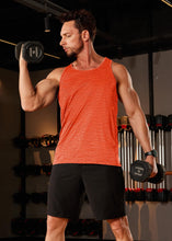 Load image into Gallery viewer, MAGCOMSEN Men's Tank Tops Dry Fit Workout Gym Running Summer Muscle Shirt Swim Athletic Tanks Top Orange