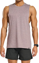 Load image into Gallery viewer, Project Titan Men's Workout Drop Arm Tank Top Cut Off Sleeveless Gym Shirts
